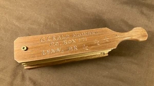 Gerald Howard Box Turkey Call Lynn AR Hunting Call - Picture 1 of 13