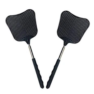 Telescopic Fly Swatters, Durable Plastic Fly Swatter Heavy Duty Set, - Picture 1 of 7