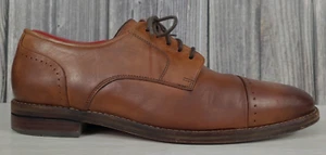 Cole Haan Gran Cap Toe Leder Oxford Herren eleganter Schuh braun Leder Größe 10 - Bild 1 von 11