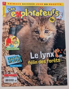 Les Explorateurs - Novembre 2018 - Le Lynx felin des forets (Sac/Carton) - Picture 1 of 13