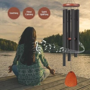 32" 37" Metal Aluminum Tube Deep Tone Resonant Bass Sound Church Bell Wind chime - Picture 1 of 13
