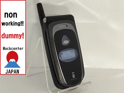 【¡Maniquí!】 Teléfono celular Panasonic P504i (color negro) docomo-japón no funciona Foto 1 de 3