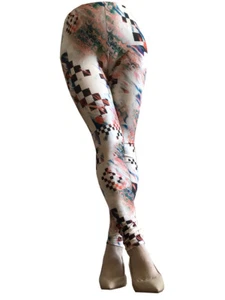 Women Printed Colorful Stretch Slim Skinny Leggings Pants K7761 #8 M/L - Picture 1 of 1