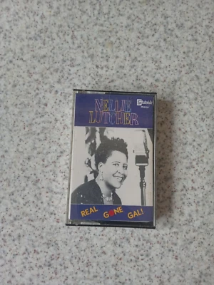 NELLIE LUTCHER REAL GONE GAL Audio Cassette STATESIDE CAPITOL 1985 EMI - Image 1 of 4