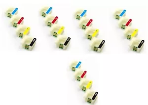 20 x CHIP INCHIOSTRO SUBLIMAZIONE TINTURA PER EPSON SureColor F6200 F7200 F9200 F9370 - Foto 1 di 1