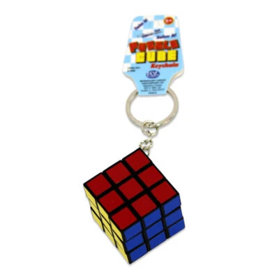 BEMIRO Zauberwürfel Schlüssel Anhänger - ca. 3 cm Speed Cube Anhänger