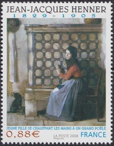 Timbre - FRANCE - Tableau de Jean-Jacques HENNER - YT4286 - Neuf ** - 2008 - Imagen 1 de 1