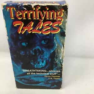 Terrifying Tales 1989 MNTEX Entertainment VHS HTF Rare Movie Horror - Picture 1 of 4