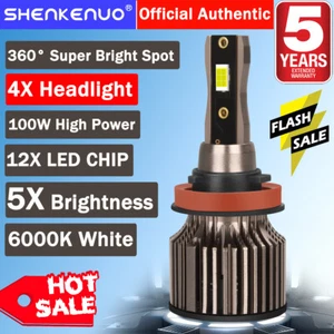 Combo 6000K LED faro bombilla haz alto bajo Q7 para Nissan Sentra 2013-2018 2019 - Imagen 1 de 18