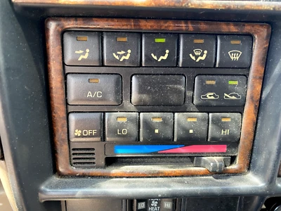 Toyota Land Cruiser 1993-1996 temperatura clima aire acondicionado control de calefacción 55900-60120 Foto 1 de 4