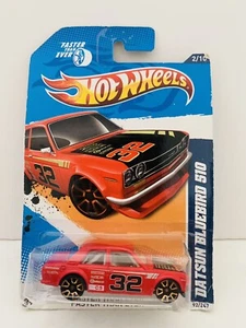 Hot Wheels Faster Than Ever '12 *92/247* Datsun Bluebird 510 Car Figure (2/10) - Picture 1 of 7