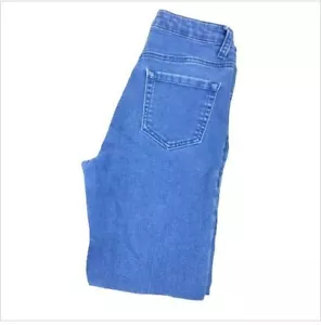 Forever 21 Womens dark wash jeans jeggings skinny size 26 - Picture 1 of 7