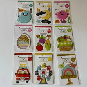 Doodlebug Design Doodle Pops & Shaker Pops Halloween Easter Travel & More - Picture 1 of 6