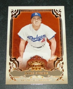 2013 Topps Triple Threads DUKE SNIDER #92 Amber Variant/125 Los Angeles DODGERS - Picture 1 of 2