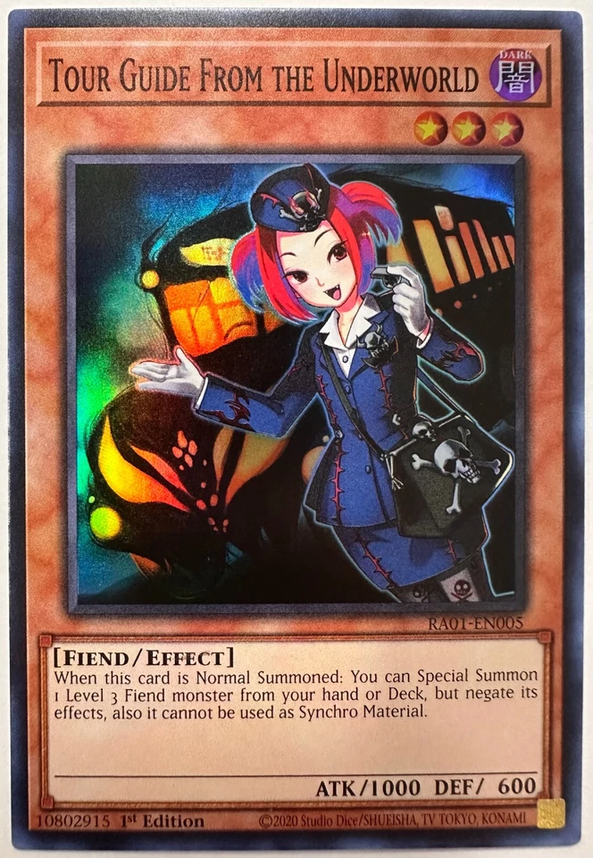 游戏王! - 地下世界导游 - RA01-EN005 - 超级罕见 - 近乎完好/完好 — 第 1/1 张图片