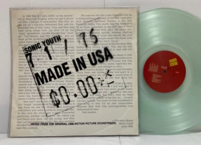 Sonic Youth ‎– Made In USA LP 1995 US Clear Vinyl Rhino from 1986 OST NIRVANA - Image 1 of 4
