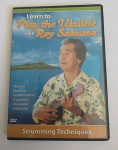 Learn to Play the Ukulele with Roy Sakuma STRUMMING TECHNIQUES (DVD, 2006) - Foto 1 di 5