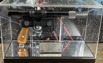 Star Wars Master Replicas Han Solo Blaster Elite Edition SW-160 2006 195/1200 Foto 1 de 4