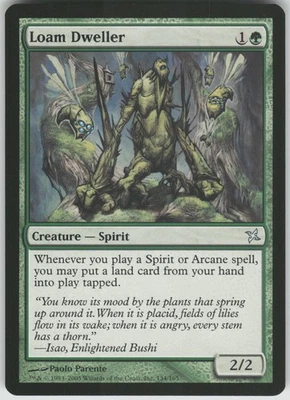 Loam Dweller U Betrayers of Kamigawa 134 NM - Image 1 of 2