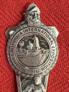1916 San Diego Panama California International Exposition Sterling Spoon (S646) - Picture 1 of 21