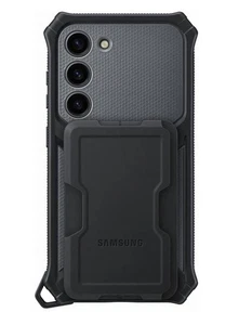 Offizielle Original Samsung Galaxy S23 robuste Gadget Hülle Cover - Titan Schwarz - Bild 1 von 5