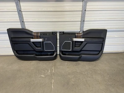 2015-2021 FORD F150 F250 F350 CREW CAB FRONT DOOR PANELS 2017 - Image 1 of 3