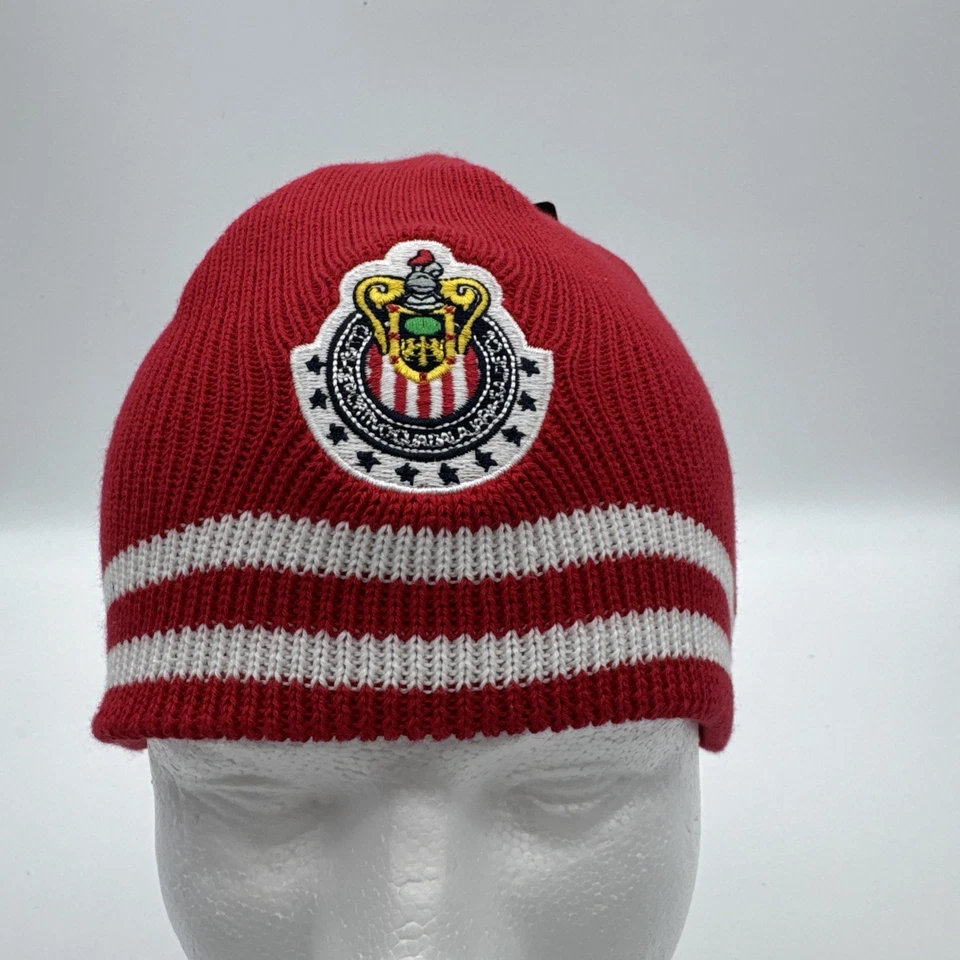 Chivas Guadalajara Club México Gorro Fútbol Fútbol Rinox De Colección Años 00 Nos Foto 1 de 4