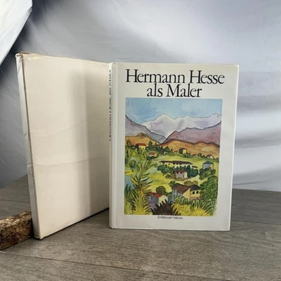 Vintage 1977 Hermann Hesse als Maler Hardcover Art Book First Edition German - Image 1 of 4