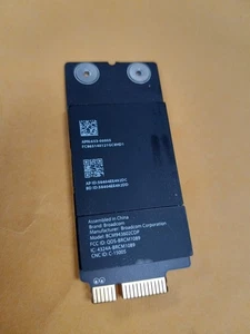 Apple iMAC 21.5" A1418 27" A1419 Late 2015 AirPort WiFi BlueTooth Card 653-00005 - Picture 1 of 1