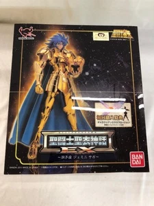 BANDAI Saint Seiya Cloth Myth EX Gemini Saga Figure Gold REVIVAL Ver. NUOVO - Foto 1 di 2