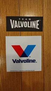 VALVOLINE OIL DECAL STICKERS ORIGINAL Indy 500 Racing F1 NASCAR Team Valvoline - Picture 1 of 8