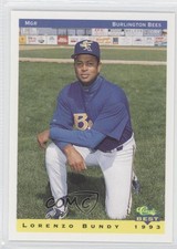 1993 Classic Best Burlington Bees Lorenzo Bundy #26