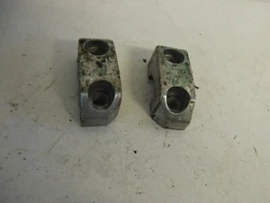 HONDA VF500c V30 500 MAGNA HANDLEBAR CLAMPS - Picture 1 of 2