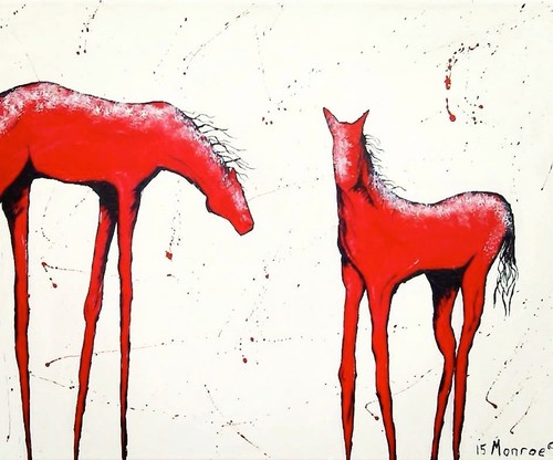 First Winter Horse Art Painted Print Poster Vintage Wall Decor For Home & Gift