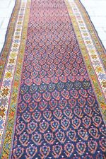 Antique Oriental rug, 411cm x 95cm, runner (gallery)