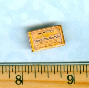 Dollhouse Miniature Size VICTORIAN Kidney & Bladder Box - Picture 1 of 2