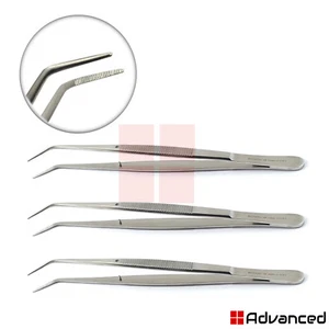 Pinzas dentales serradas de algodón quirúrgico y fórceps para el pulgar de algodón y aderezo de London College - Imagen 1 de 2