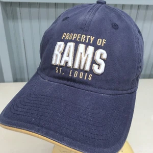 Property Of St. Louis Rams Reebok Strapback Baseball Cap Hat - Picture 1 of 5
