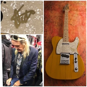 GFA Iron Maiden Drummer * NICKO McBRAIN * Signed Electric Tele Guitar PROOF COA - Picture 1 of 8