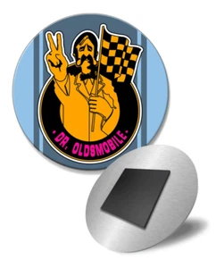 Emblema Dr. Oldsmobile 1969 imán redondo para nevera - Imagen 1 de 17