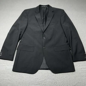 Blazer Hugo Boss Para Hombre 38S Corto Negro Elastizado Dos Botones Pecho Único EE. UU. - Imagen 1 de 20