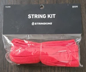 New - StringKing Lacrosse Head String Kit RED Performance Shooters - Picture 1 of 2