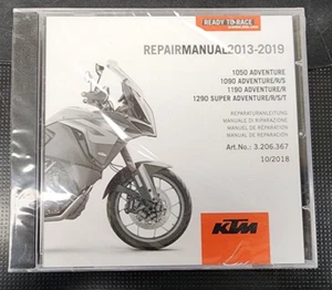 KTM 2013-2019 1050 1090 1290 ADVENTURE REPAIR MANUAL CD UNOPENED - Bild 1 von 2