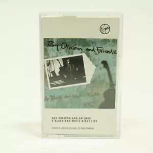 ROY ORBISON AND FRIENDS A Black And White Night Live Cassette Tape 1989 Rock - Picture 1 of 6