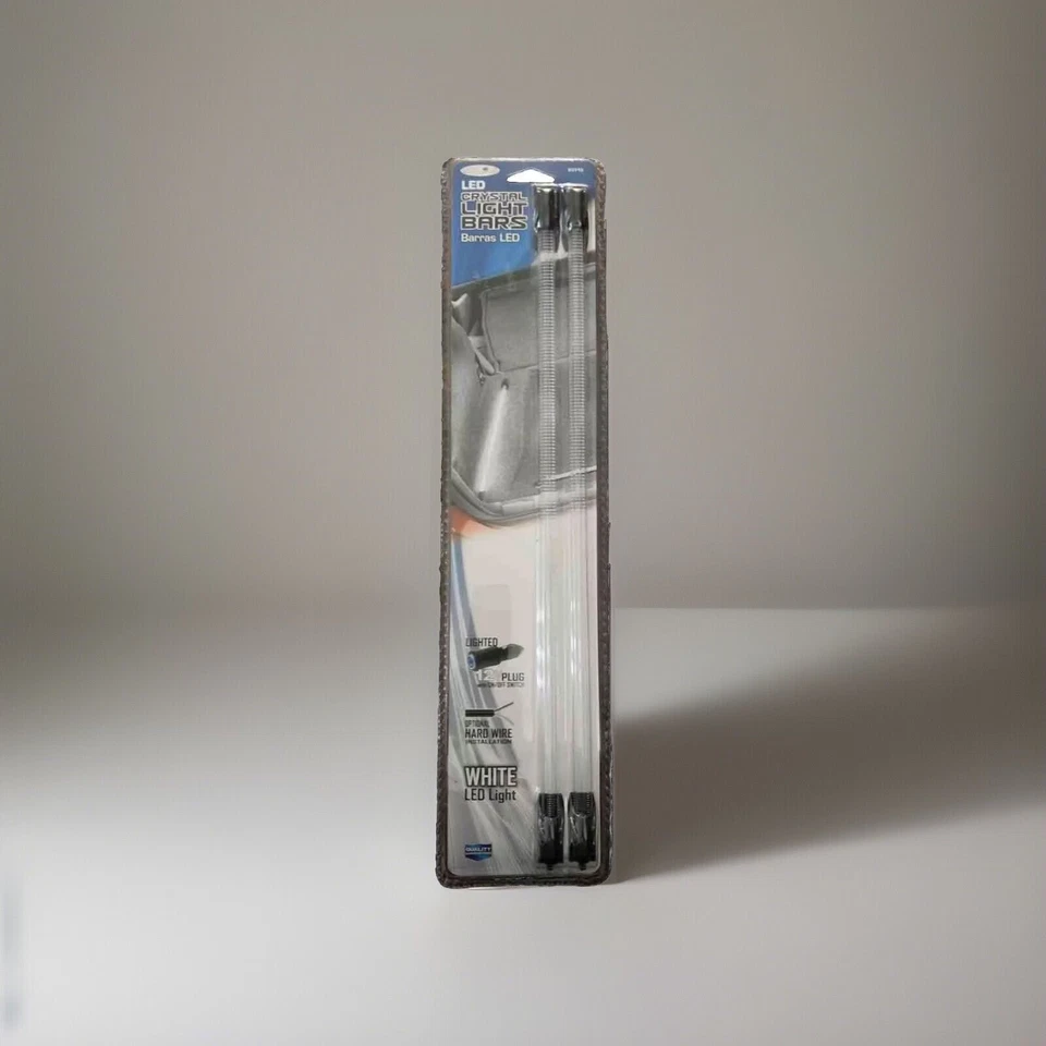 Nuevos Accesorios Personalizados 23713 Blanco LED 12V 15" Cristal Barras de Luz Nip. Foto 1 de 4