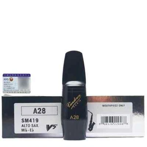 Francés Vandoren V5 A25 A27 A28 E Alto, Saxofón Baquelita, Boquilla - Imagen 1 de 20