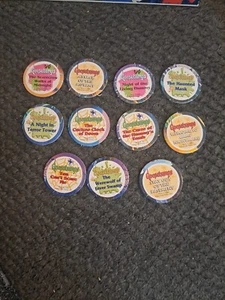 Goosebumps Shrieks And Spiders Board Game 11 Cardboard Goosebumps Chips Only - Picture 1 of 6