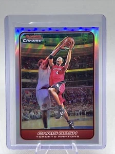 2006-07 Bowman Chrome #15 Chris Bosh Refractor Toronto Raptors /249 NM+ - Picture 1 of 6
