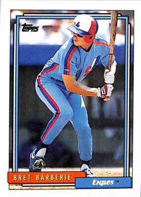 1992 Topps #224 Bret Barberie - Image 1 of 2