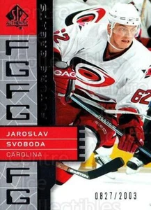 2002-03 Sp Authentic #111 Jaroslav Svoboda - Picture 1 of 1